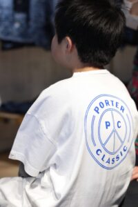 Porter Classic シルクスクリーンTシャツ L